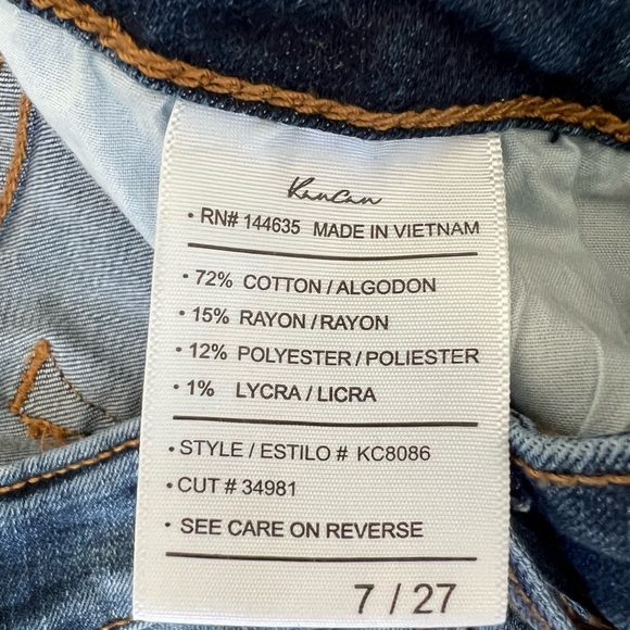 Kancan Split Ankle Skinny’s - Picture 4 of 4